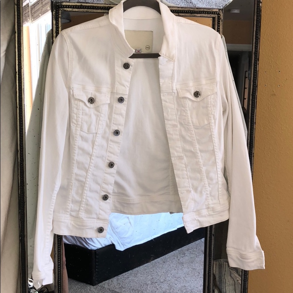 AG white jean jacket